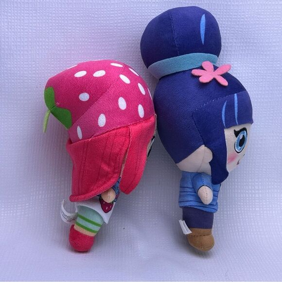 Blueberry Muffin & Strawberry Shortcake, Berry In The Big City Stuffed Dolls Lot - Picture 4 of 8